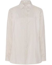 The Row - Vanda Shirt In Silk - Lyst