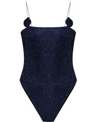 Oséree - Lumière Rose Appliquè Swimsuit - Lyst