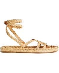 Alanui - A Love Letter To India Woven Sandals - Lyst