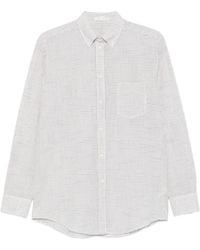 The Row - Dalan Check-pattern Long-sleeve Shirt - Lyst