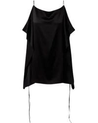 The Row - Koray Silk Top - Lyst