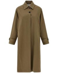 The Row - Lolana Buttoned Coat - Lyst