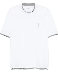 Brunello Cucinelli - Layered-details T-shirt - Lyst