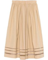 Ermanno Scervino - Tie-waist Midi Skirt - Lyst