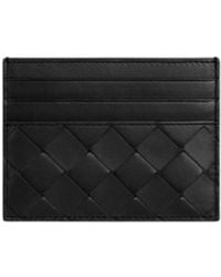 Bottega Veneta - Intrecciato Leather Cardholder - Lyst