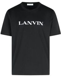 Lanvin - Printed T-Shirt - Lyst