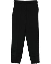 Lanvin - Straight Leg Trousers With Concealed Fly - Lyst