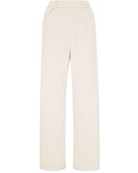 Brunello Cucinelli - Elasticated Track Pants - Lyst