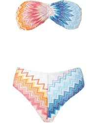 Missoni - Zigzag-knit Bikini Set - Lyst