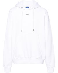 Off-White c/o Virgil Abloh - Logo-print Cotton Sweatshirt - Lyst
