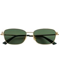 Bottega Veneta - Split Rectangular Sunglasses - Lyst