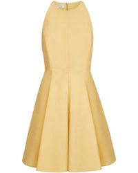 Brunello Cucinelli - Techno Cotton Poplin Mini Dress - Lyst