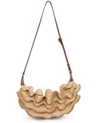Zimmermann - Goldentime Ruffle Shoulder Bag - Lyst