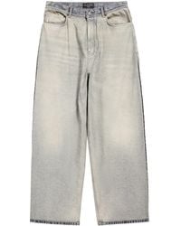 Balenciaga - Light-wash Loose-fit Jeans - Lyst