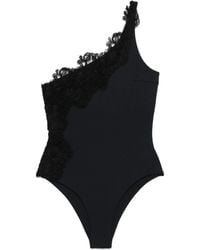 Ermanno Scervino - Lace-detail Swimsuit - Lyst