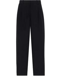 The Row - Lilas Pant In Wool And Linen - Lyst