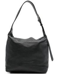 The Row - Isa Buckle-fastening Leather Shoulder Bag - Lyst