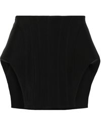 Mugler - Corset-inspired Mini Skirt - Lyst