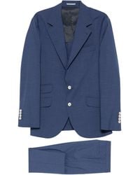 Brunello Cucinelli - Notched-lapel Single-breasted Suit - Lyst