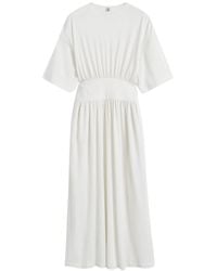 TOTEME - Cotton Silk Tee Dress - Lyst
