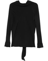 The Row - Evo Draped-back Top - Lyst
