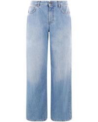 The Row - Eglitta Wide-leg Jeans - Lyst