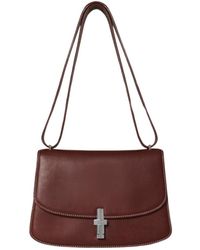The Row - Sofia 8.75 Shoulder Bag In Leather - Lyst