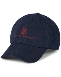 Brunello Cucinelli - Logo Baseball Cap - Lyst