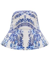 Camilla - Wide Brim Bucket Hat - Lyst