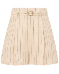 Zimmermann - Rebellion Pinstripe Short - Lyst