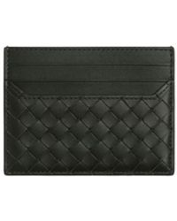 Bottega Veneta - Intrecciato Piccolo Calf Leather Card Case - Lyst