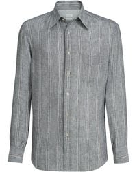 Brunello Cucinelli - Linen Shirt - Lyst