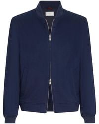 Brunello Cucinelli - Lightweight Cashmere Flannel Bomber Jacket - Lyst