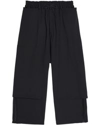 Y-3 - 3-stripes Open Hem Track Pants - Lyst