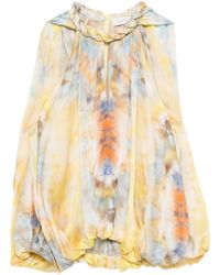 Zimmermann - Alchemy Printed Blouse - Lyst