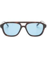 Balenciaga - Daily Tortoiseshell-effect Pilot Sunglasses - Lyst