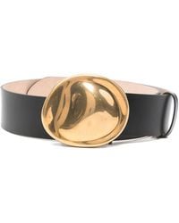 KHAITE - Keefe Leather Belt - Lyst