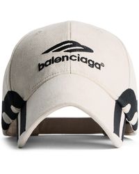 Balenciaga - 3b Sports Icon Cotton Cap - Lyst