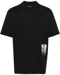 Y-3 - Gfx Ss Cotton T-shirt - Lyst