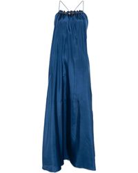 Zimmermann - Aster Silk Long Dress - Lyst