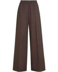 Brunello Cucinelli - Loose Fit Wool Trousers - Lyst