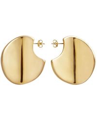 Bottega Veneta - Large Disc Earrings - Lyst