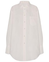 The Row - Ment Cotton Shirt - Lyst