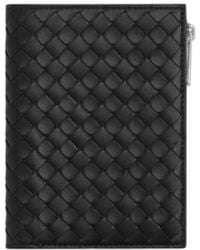 Bottega Veneta - Intrecciato Piccolo Passport Case With Zip - Lyst