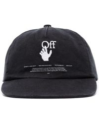 Off-White c/o Virgil Abloh Hands Off Logo Cap - Black