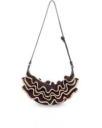 Zimmermann - Goldentime Ruffle Shoulder Bag - Lyst