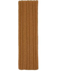 The Row - Amos Ribbed Wool Scarf - Lyst
