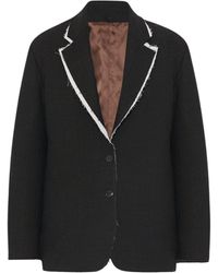The Row - Lysandre Jacket In Cotton And Wool - Lyst