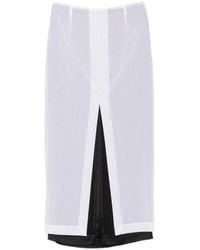 The Row - Ismara Layered Maxi Skirt - Lyst