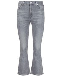 Citizens of Humanity Pale Flared Jeans - Grey